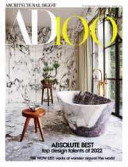 Architectural Digest Magazine Subscription January 1st, 2022 Issue