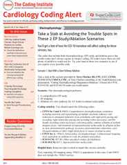 Cardiology Coding Alert Magazine Subscription