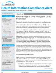 Health Information Compliance Alert Magazine Subscription