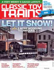 Classic Toy Trains Magazine Subscription January 1st, 2022 Issue