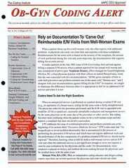 Ob-Gyn Coding Alert Magazine Subscription