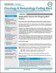 Oncology & Hematology Coding Alert Magazine Subscription